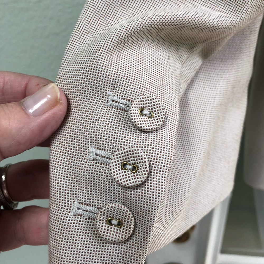 Cream Fall Blazer - Picture 4 of 8